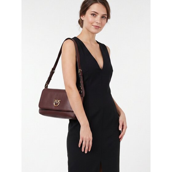 PINKO Click Soft Classic Borsa a spalla Vera Pelle 32 cm