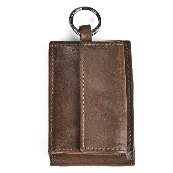Greenburry Newport Portafoglio Protezione RFID Vera Pelle 8.5 cm