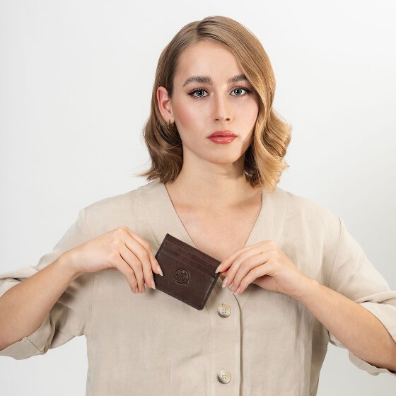 Farmhood Memphis Custodia per carta di credito Protezione RFID Pelle 10 cm