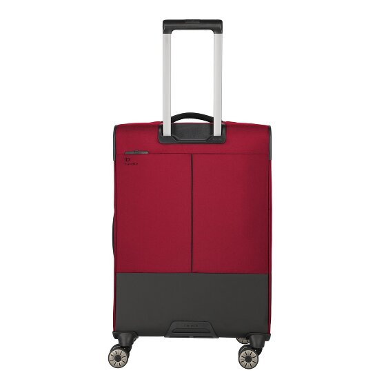 Travelite Crosslite 5.0 4 ruote Carrello M 66 cm con piega di espansione