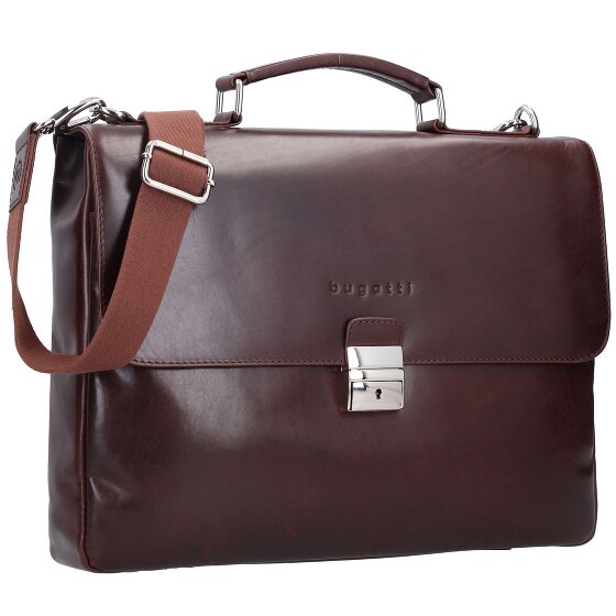 bugatti Romano Messenger in pelle 40 cm Scomparto per laptop