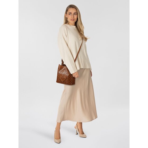 Love Moschino Basket Laminated Borsa a tracolla 22 cm