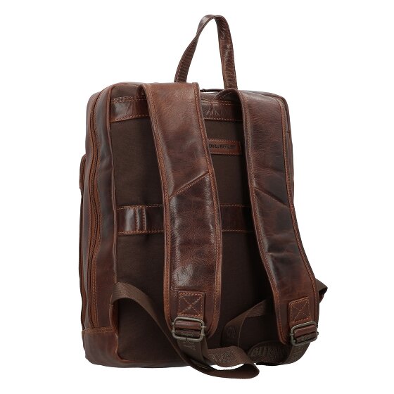 Greenburry Rugged Zaino da lavoro Pelle 39 cm Scomparto per laptop