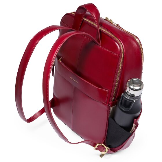 Piquadro Blue Square Zaino da giorno Protezione RFID Pelle 37 cm Scomparto per laptop