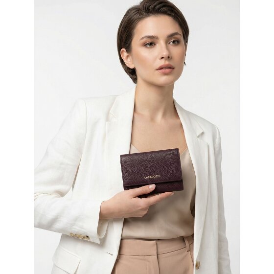 Lazarotti Portafoglio Bologna in pelle XL con scomparto con cerniera perimetrale, pelle, 14 cm