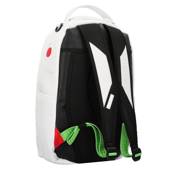Sprayground Italy Racing Stripes White Zaino da giorno 46 cm Scomparto per laptop