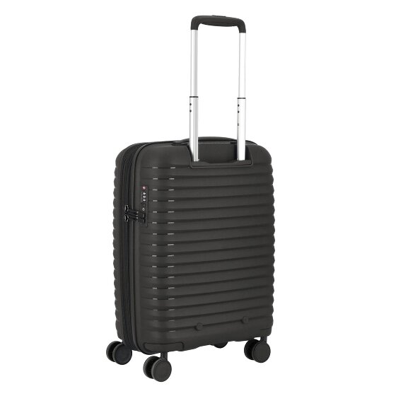 d&n Travel Line 4500 4 ruote Carrello della cabina S 55 cm con piega di espansione d&n Travel Line 4500 4 ruote Carrello della cabina S 55 cm con piega di espansione