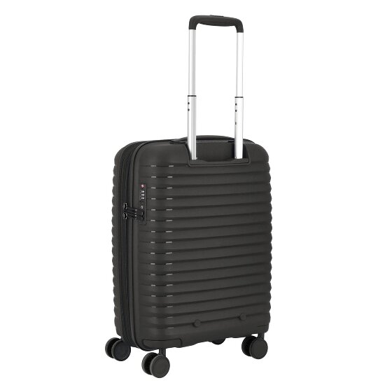 d&n Travel Line 4500 4 ruote Carrello della cabina S 55 cm con piega di espansione