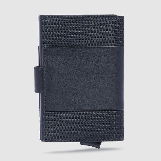 Piquadro PQ-Earth Custodia per carta di credito Protezione RFID Vera Pelle 6.5 cm