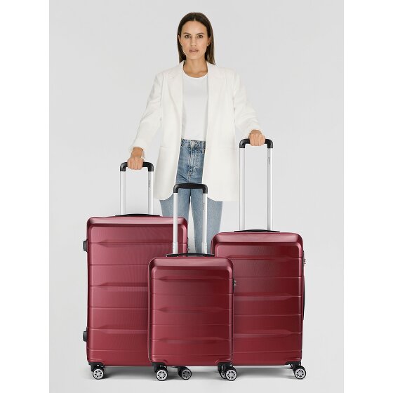 Benzi 5583 4 ruote Set di valigie 3 pezzi