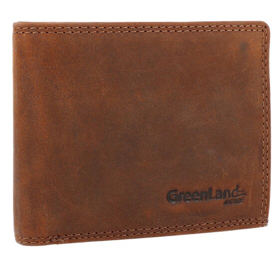 Greenland Nature Montenegro Portafoglio RFID in pelle 12 cm
