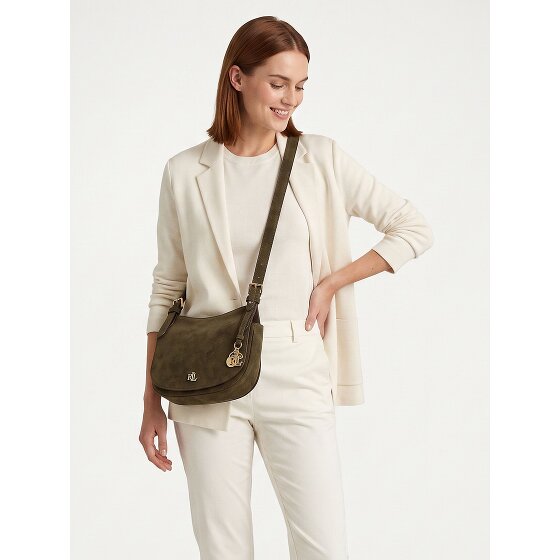 Lauren Ralph Lauren Marcy Borsa a tracolla Vera Pelle 21 cm