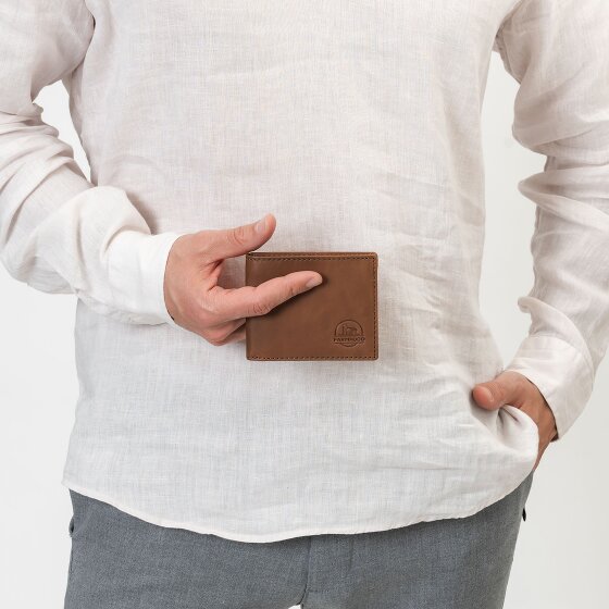 Farmhood Nashville Portafoglio Protezione RFID Pelle 11 cm