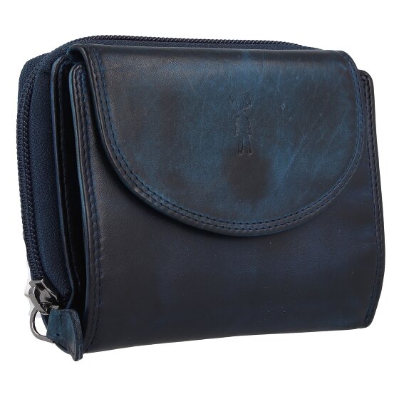 Jack Kinsky Portafoglio Nelson RFID in pelle 12,5 cm