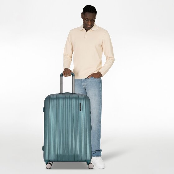 Polestream Moonrock 4 ruote Carrello 78 cm con piega di espansione