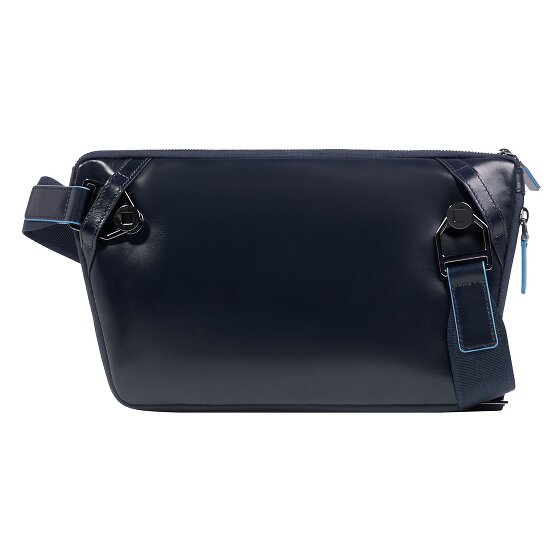 Piquadro Blue Square Borsa a tracolla Vera Pelle 30 cm