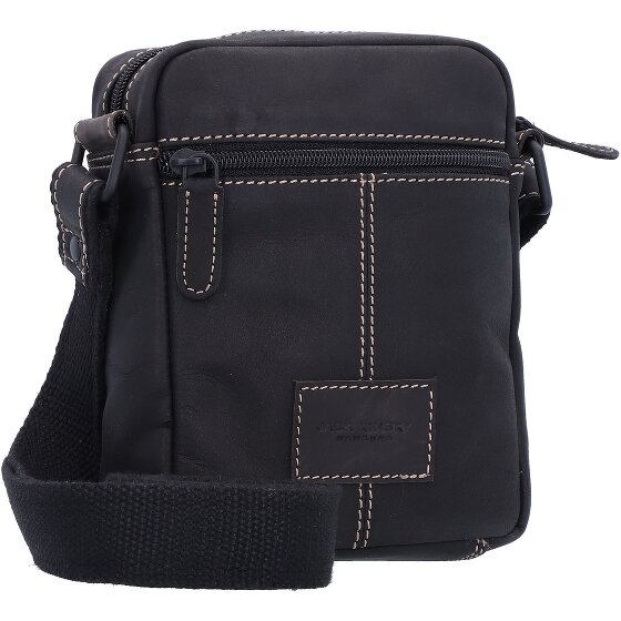 Jack Kinsky Baltimora 1 Borsa a tracolla in pelle 14 cm