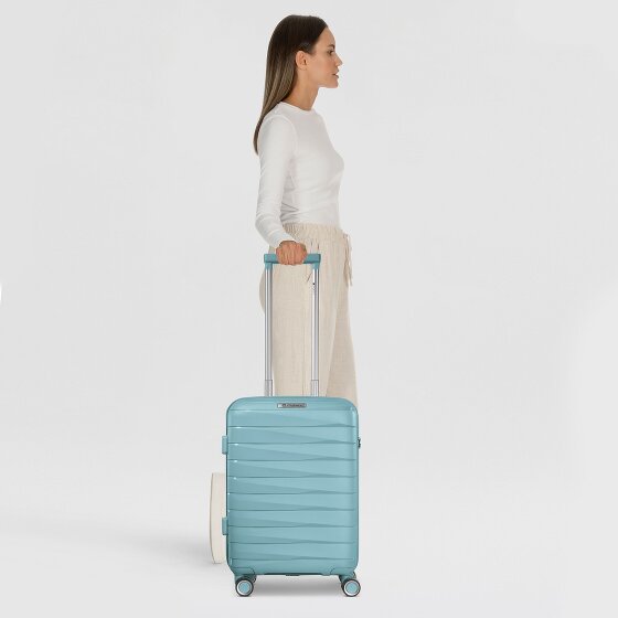 Franky London 4 ruote Carrello della cabina S 55 cm con piega di espansione