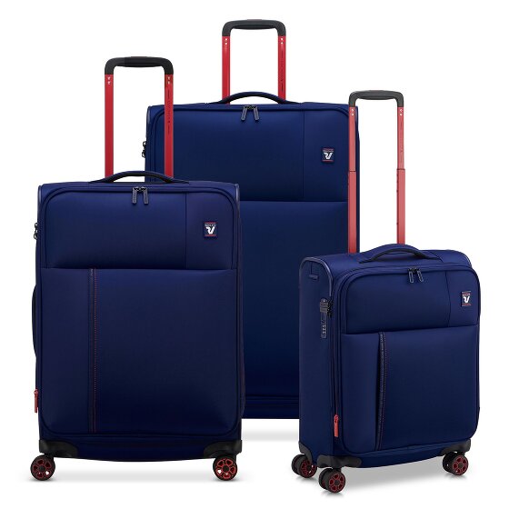 Roncato Move 4 ruote Set di valigie 3 pezzi con piega di espansione