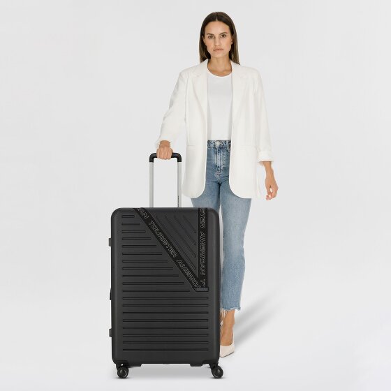 American Tourister Dynabelt 4 ruote Carrello 77 cm con piega di espansione