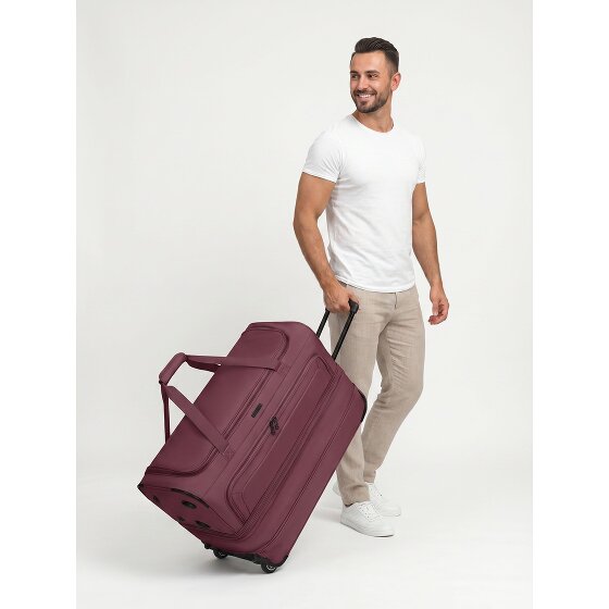 Redolz Duffle Essentials Borsa da viaggio a 2 ruote 70 cm L con patta di espansione