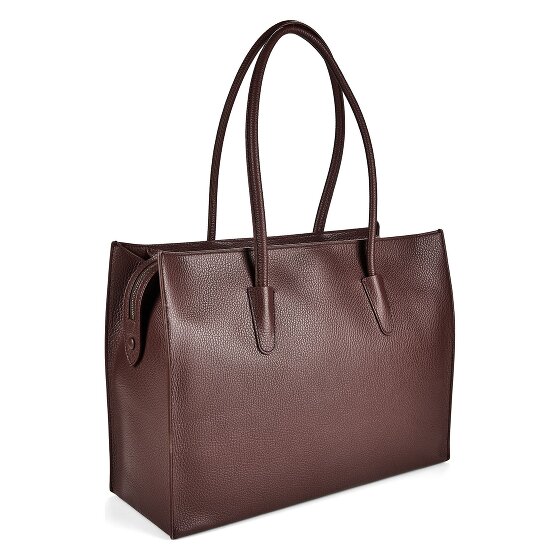 Coccinelle Myrtha Borsa a spalla Vera Pelle 40 cm Vano porta PC