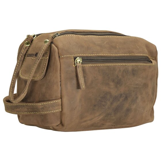 Greenburry Vintage Borsa da toilette Pelle 23 cm