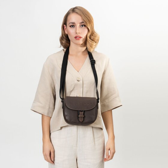 Farmhood Nashville M Borsa a tracolla in pelle 21 cm