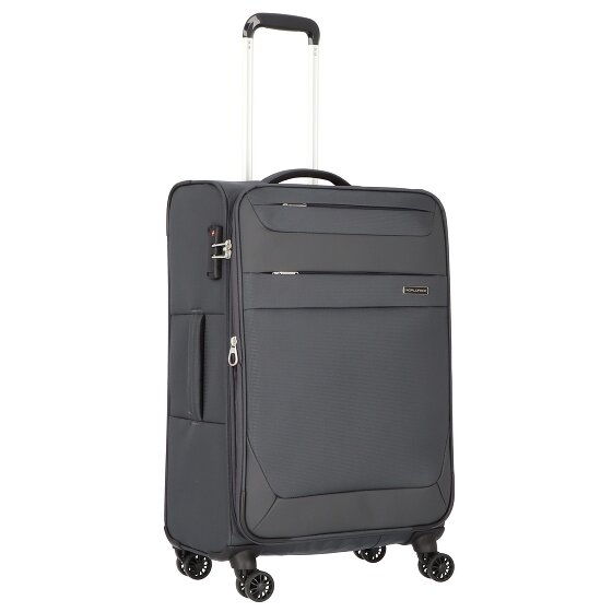 Worldpack Dublin 4 ruote Set di valigie 3 pezzi con piega di espansione