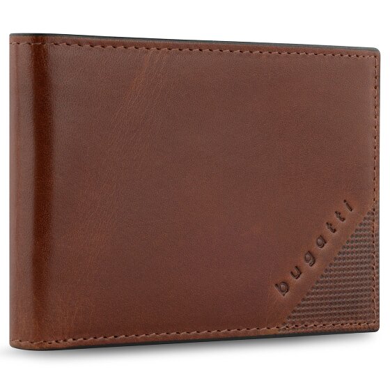 bugatti Nobile Portafoglio Protezione RFID Pelle 10.5 cm