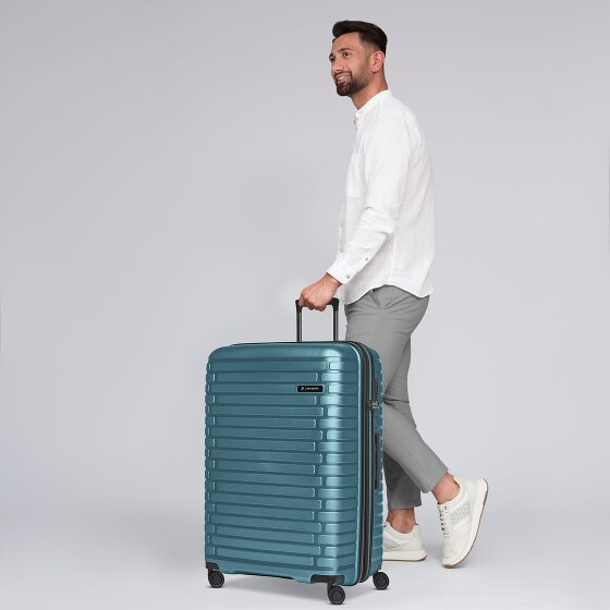 Pactastic Collection 04 THE LARGE + 4 ruote Carrello L 75 cm con piega di espansione