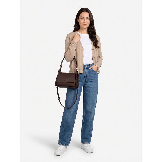 Joop! Lipari Metallo Liah Borsa a spalla Vera Pelle 25 cm