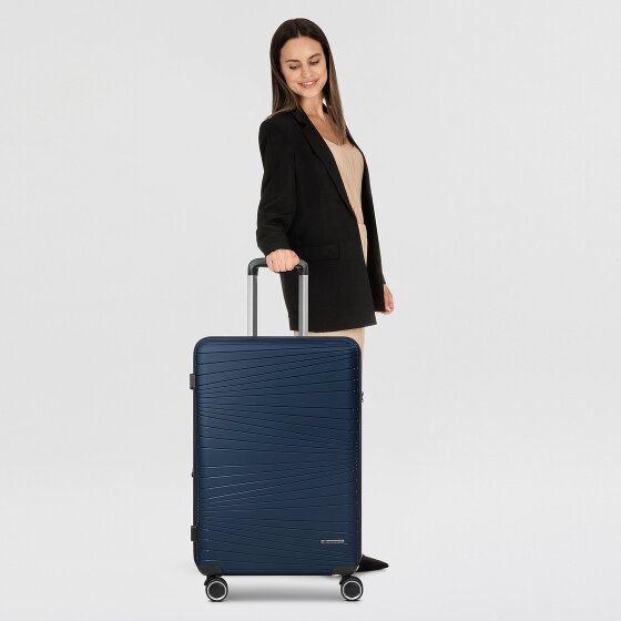 Franky Dallas 3.0 Carrello a 4 ruote M 65 cm con piega elastica