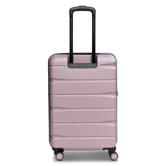 Franky Munich 4.0 Set di valigie a 4 ruote, 3 pezzi con piega elastica