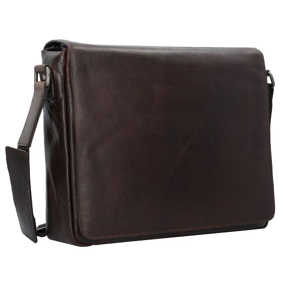 Leonhard Heyden Roma Messenger in pelle 38 cm Scomparto per laptop