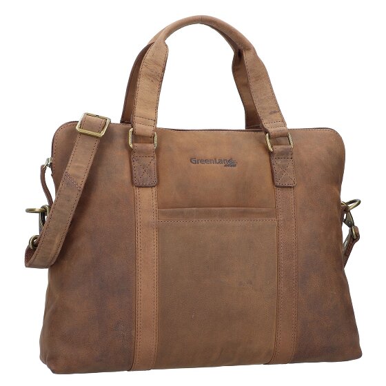 Greenland Nature Montenegro Cartella in pelle 40 cm Scomparto per computer portatile