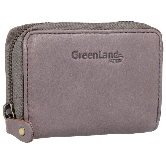 Greenland Nature Porta carte di credito RFID in pelle 10,5 cm