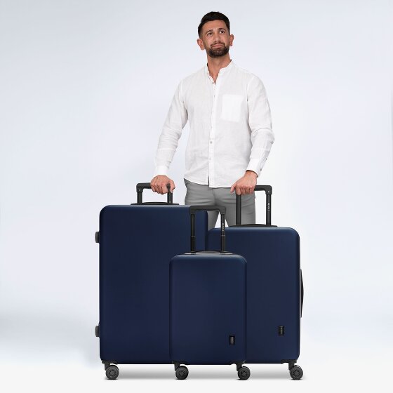 Redolz Essentials 09 3-SET 4 ruote Set di valigie 3 pezzi Redolz Essentials 09 3-SET 4 ruote Set di valigie 3 pezzi