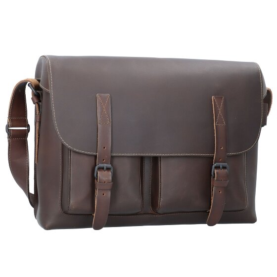 aunts & uncles Good Old Friends Bro Messenger in pelle 39 cm Scomparto per laptop