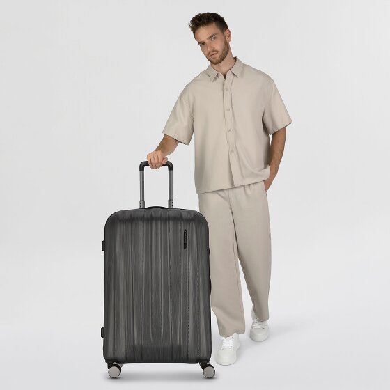 Polestream Moonrock 4 ruote Carrello 78 cm con piega di espansione