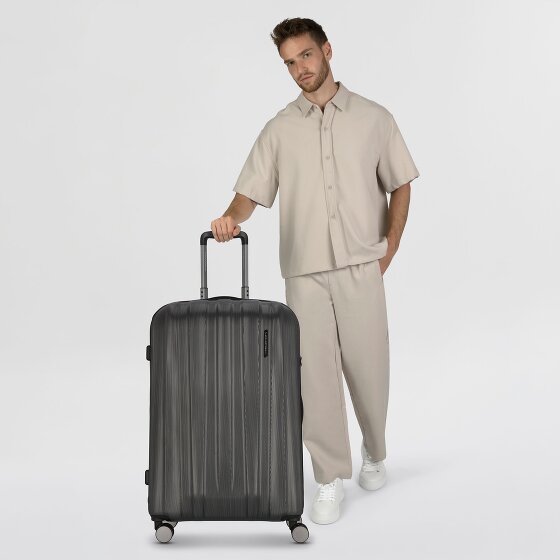 Polestream Moonrock 4 ruote Carrello 78 cm con piega di espansione