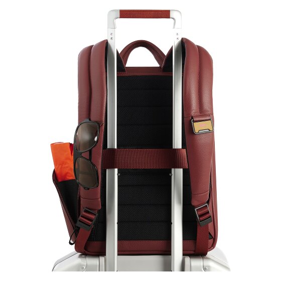 Piquadro Russell Zaino da lavoro Protezione RFID Pelle 42 cm Scomparto per laptop