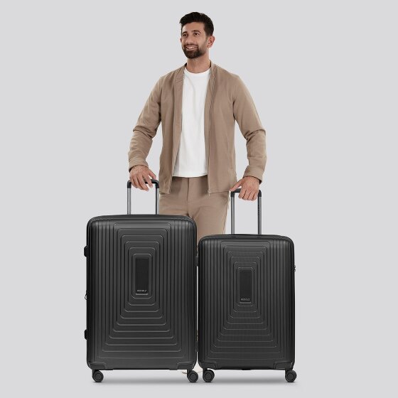 Redolz Essentials 14 4 ruote Set di valigie 2 pezzi con piega di espansione
