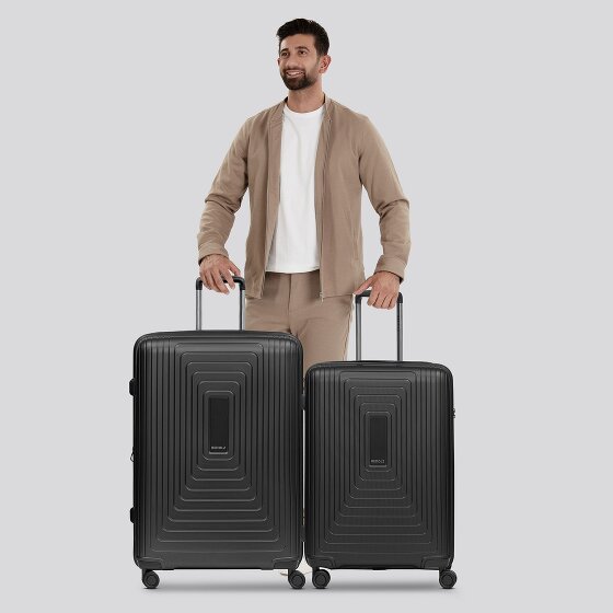 Redolz Essentials 14 4 ruote Set di valigie 2 pezzi con piega di espansione