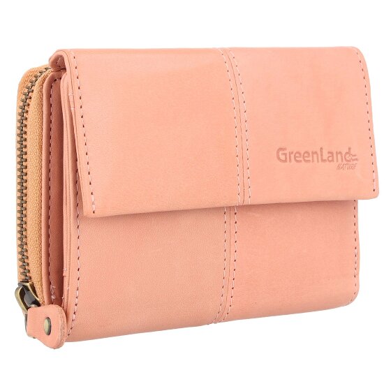 Greenland Nature Portafoglio Nature Soft RFID in pelle 13 cm