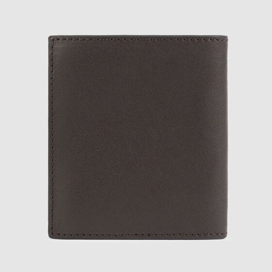 Piquadro Black Square Portafoglio Protezione RFID Pelle 8.5 cm