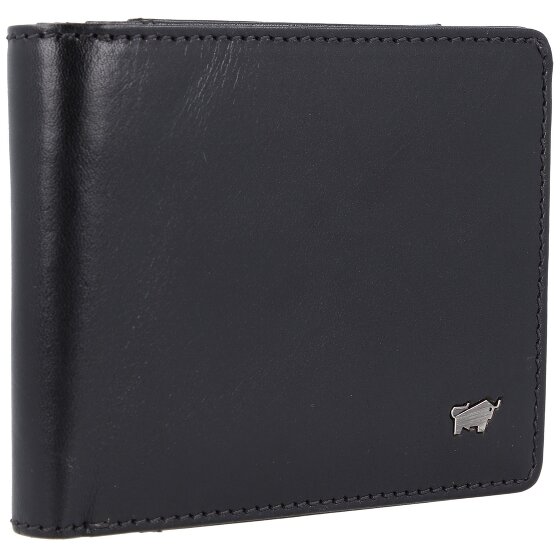 Braun Büffel Portafoglio Country RFID in pelle 12 cm