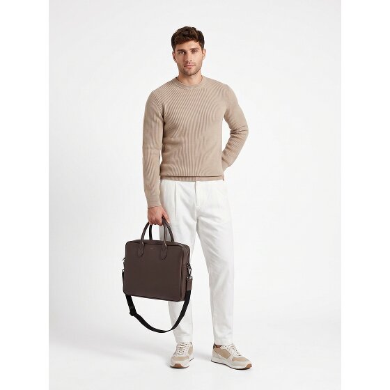 Boss Northon Valigetta Vera Pelle 38 cm