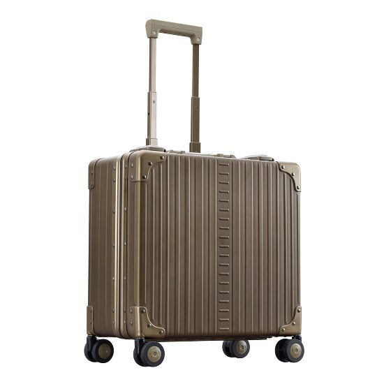 Aleon Trolley business Deluxe a 4 ruote in alluminio, 45 cm