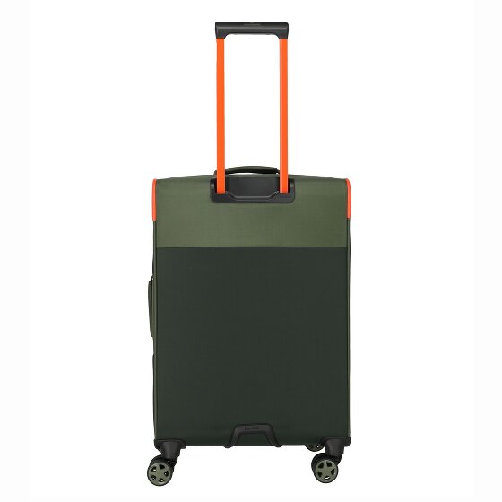 Travelite Color Craze 4 ruote Set di valigie 3 pezzi con piega di espansione